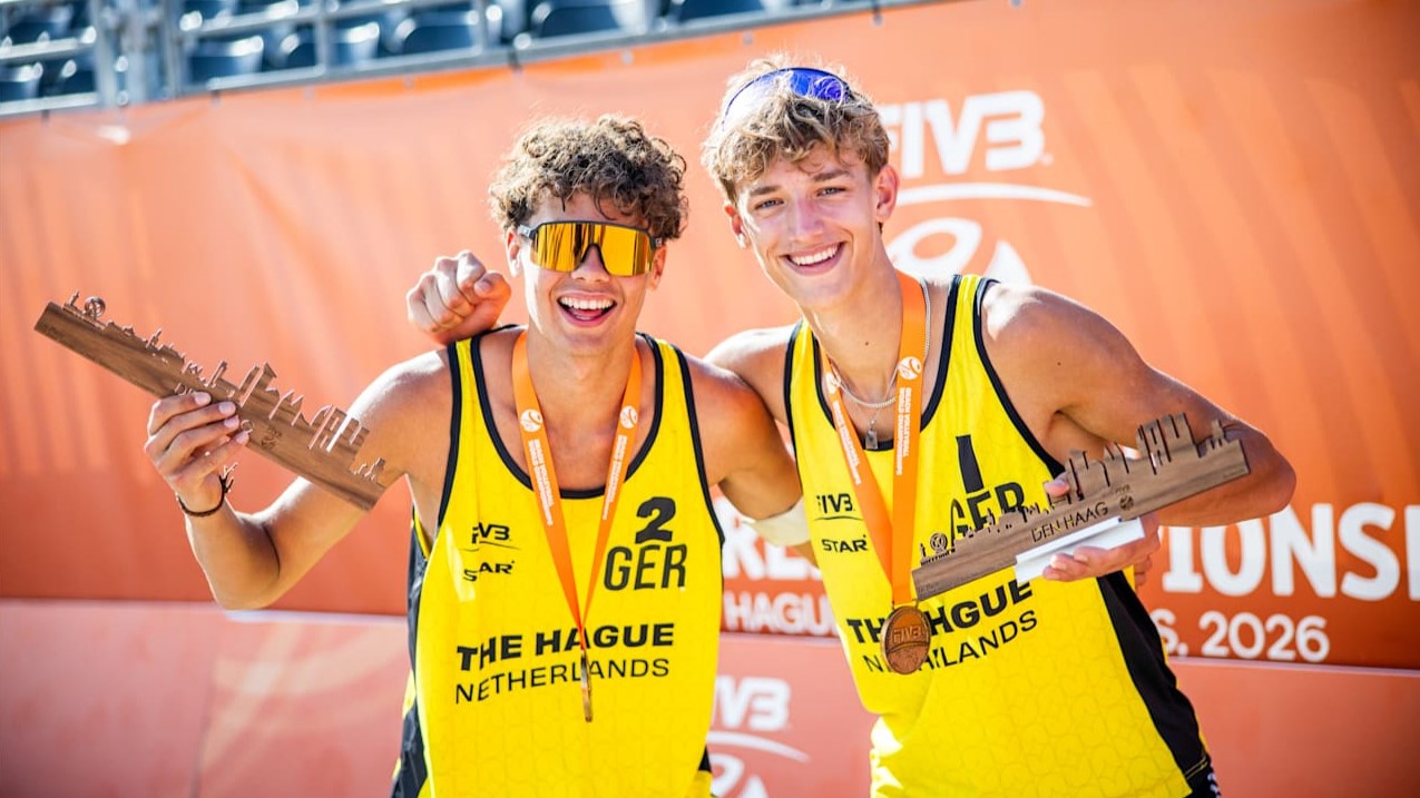 Lasse Hüper U18-Beachweltmeister